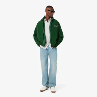 Erkek Bol Kesim İmza Rozetli Sweatshirt