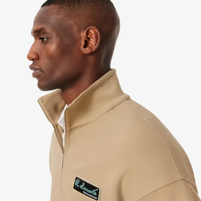 Erkek Bol Kesim İmza Rozetli Sweatshirt