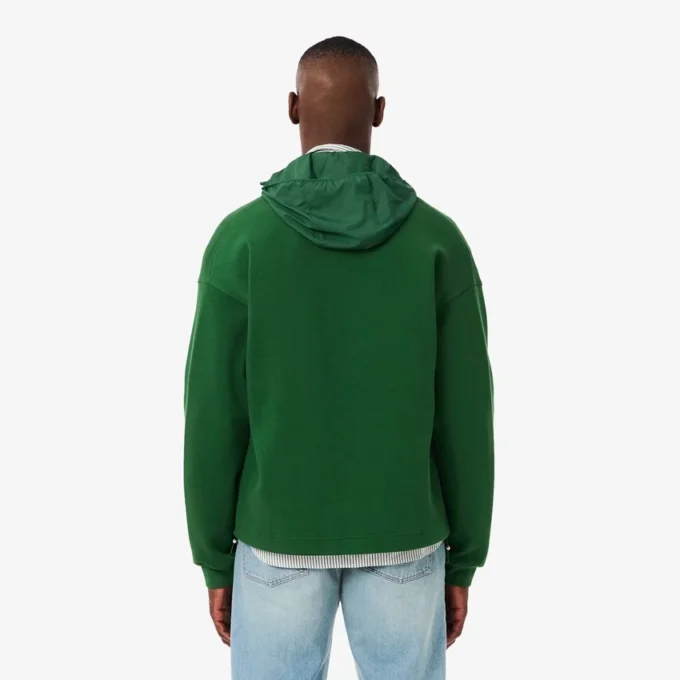 Erkek Bol Kesim İmza Rozetli Sweatshirt