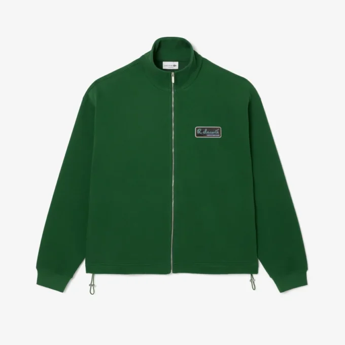 Erkek Bol Kesim İmza Rozetli Sweatshirt