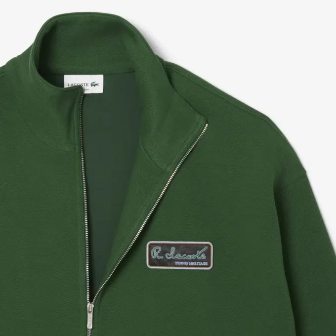 Erkek Bol Kesim İmza Rozetli Sweatshirt