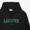 Erkek Bol Kesim Nakışlı Kapüşonlu Sweatshirt