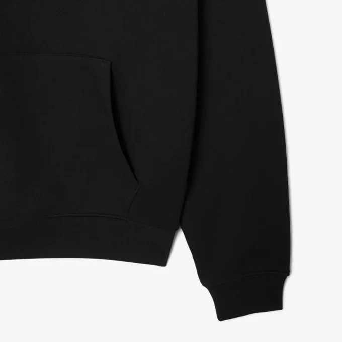 Erkek Bol Kesim Nakışlı Kapüşonlu Sweatshirt