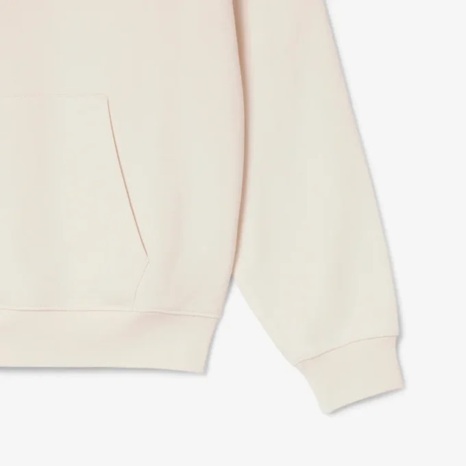 Erkek Bol Kesim Nakışlı Kapüşonlu Sweatshirt