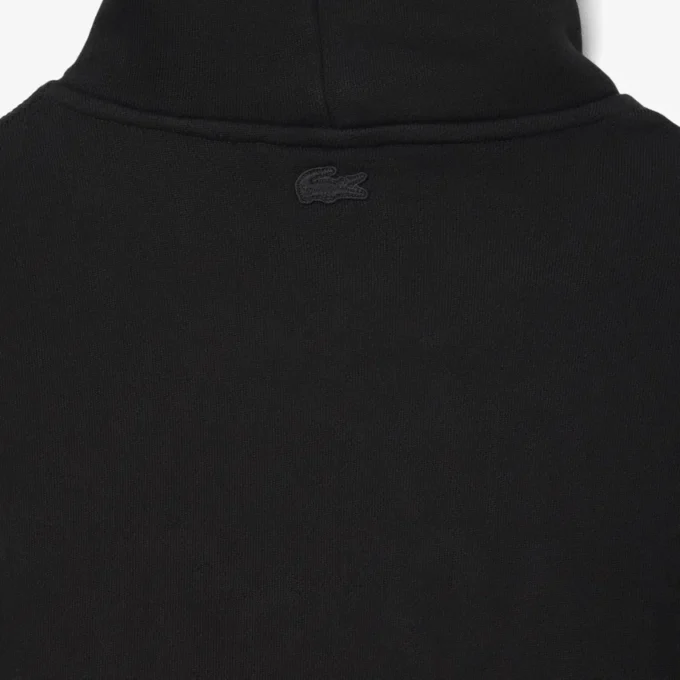 Erkek Bol Kesim Nakışlı Kapüşonlu Sweatshirt