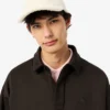 Erkek Bol Kesim Polar Polo Tişört Sweatshirt