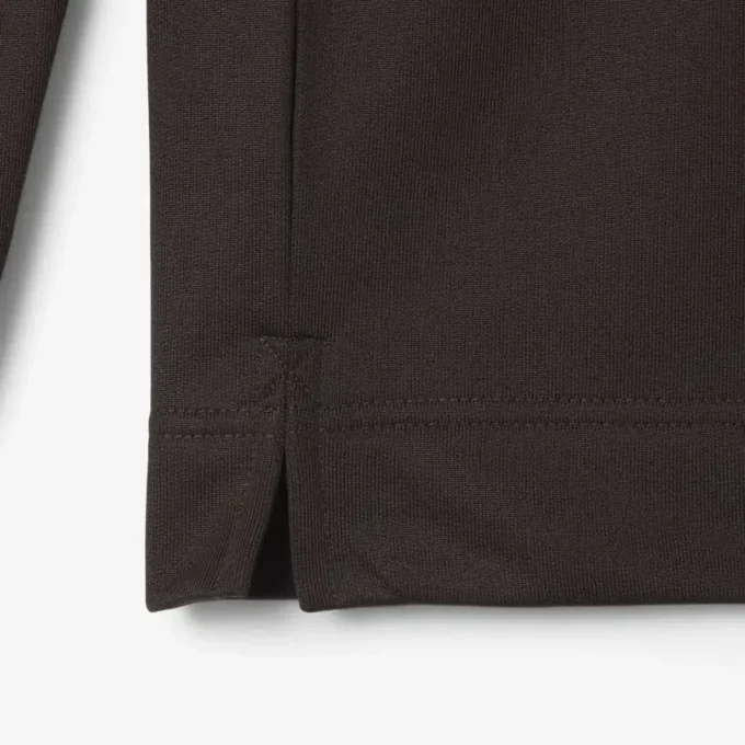 Erkek Bol Kesim Polar Polo Tişört Sweatshirt