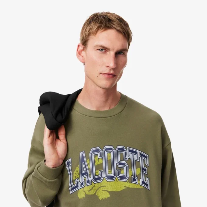 Erkek Bol Kesim Polar Sweatshirt