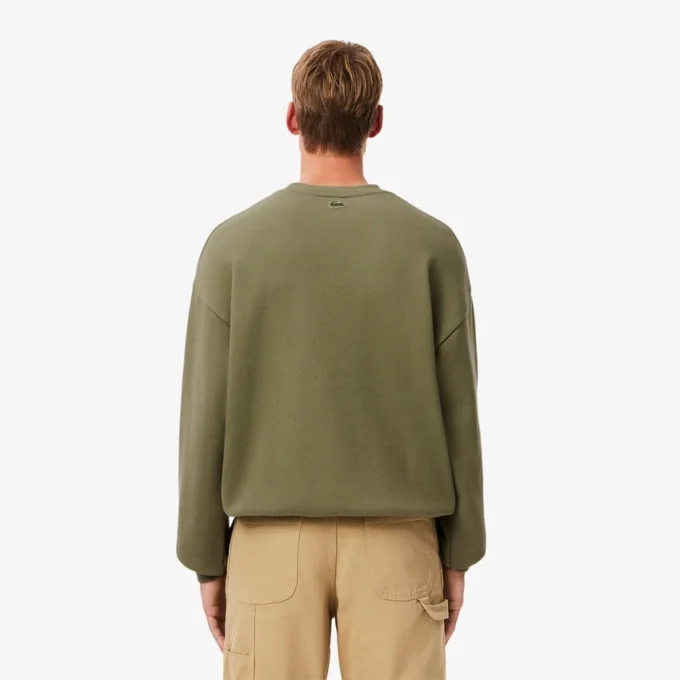 Erkek Bol Kesim Polar Sweatshirt