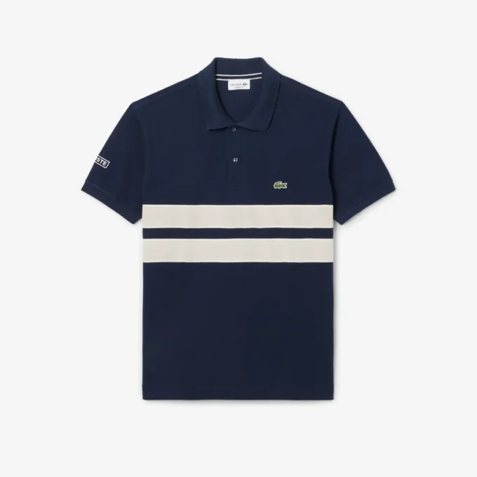 Erkek Cesur Çizgili Klasik Kesim L.12.12 Polo Tişört