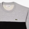 Erkek Colorblock Bisiklet Yaka Sweatshirt
