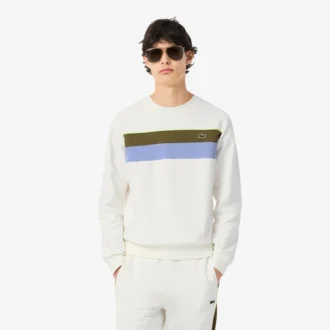Erkek Colorblock Polar Sweatshirt