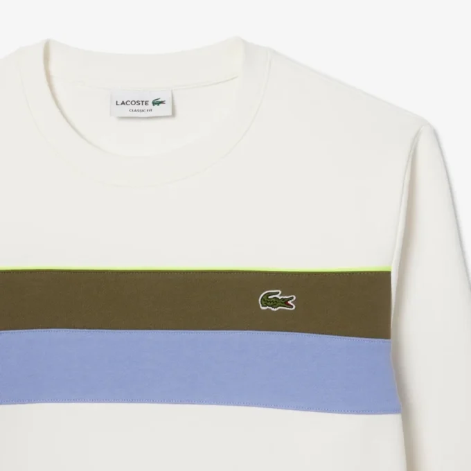 Erkek Colorblock Polar Sweatshirt