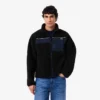 Erkek Colorblock Sherpa Polar Ceket