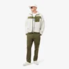Erkek Colorblock Sherpa Polar Ceket