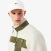Erkek Colorblock Sherpa Polar Ceket