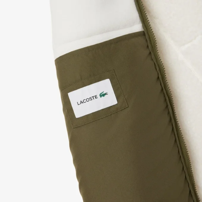 Erkek Colorblock Sherpa Polar Ceket