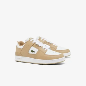 Erkek Court Cage Deri Sneaker