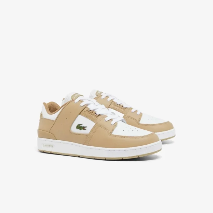 Erkek Court Cage Deri Sneaker
