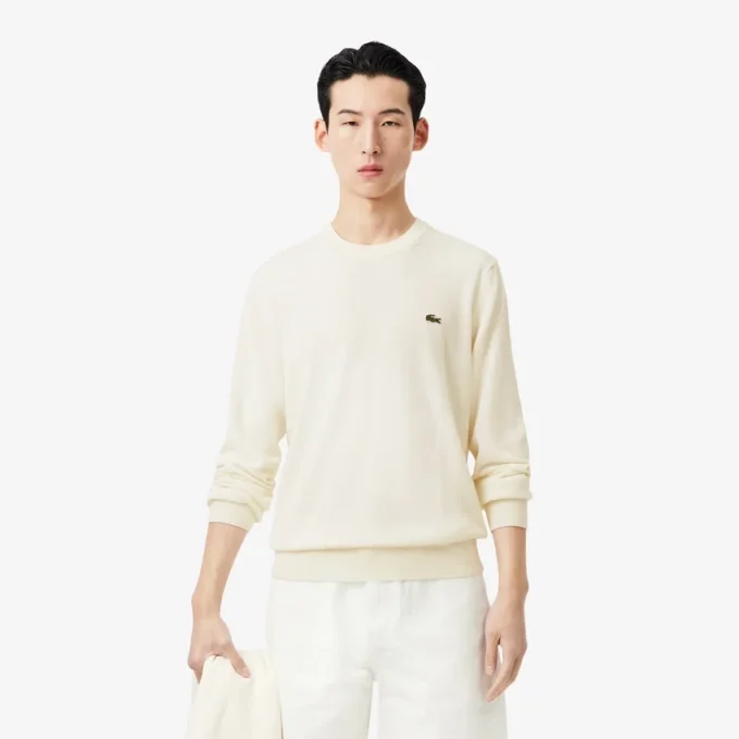 Erkek Crew Neck Pamuklu Kazak