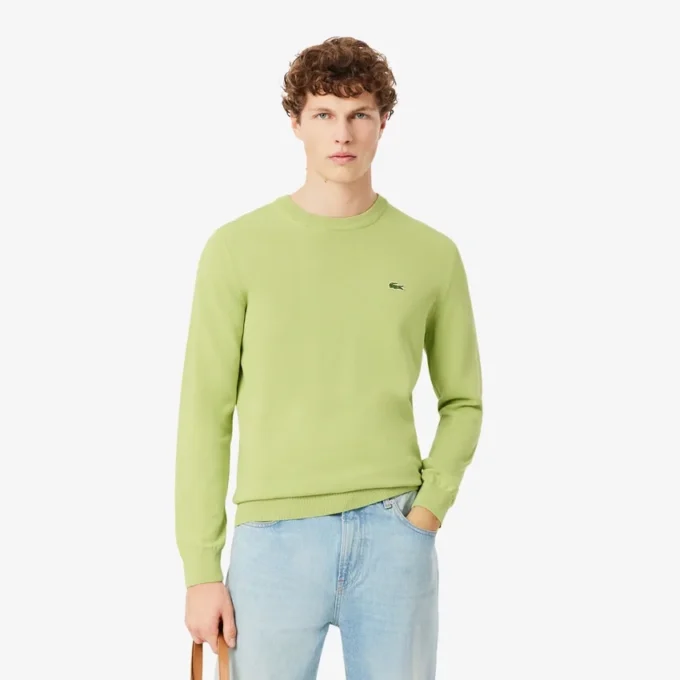 Erkek Crew Neck Pamuklu Kazak