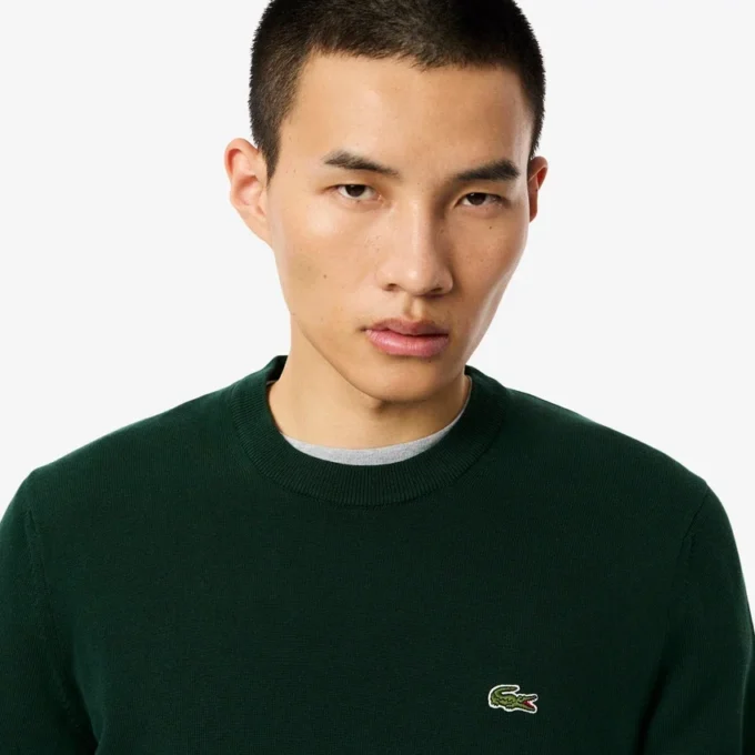 Erkek Crew Neck Pamuklu Kazak
