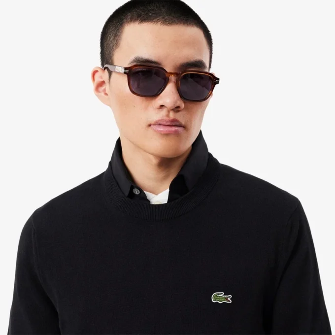 Erkek Crew Neck Pamuklu Kazak