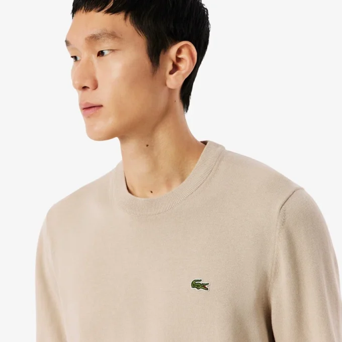 Erkek Crew Neck Pamuklu Kazak
