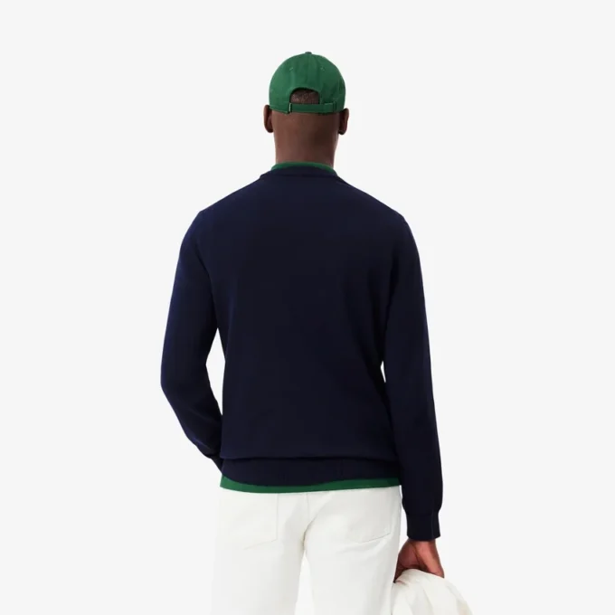 Erkek Crew Neck Pamuklu Kazak