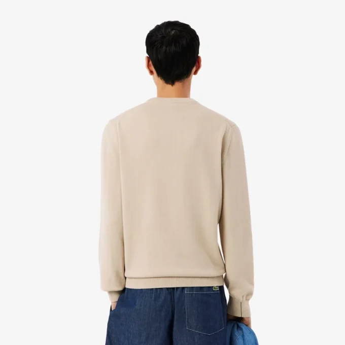 Erkek Crew Neck Pamuklu Kazak