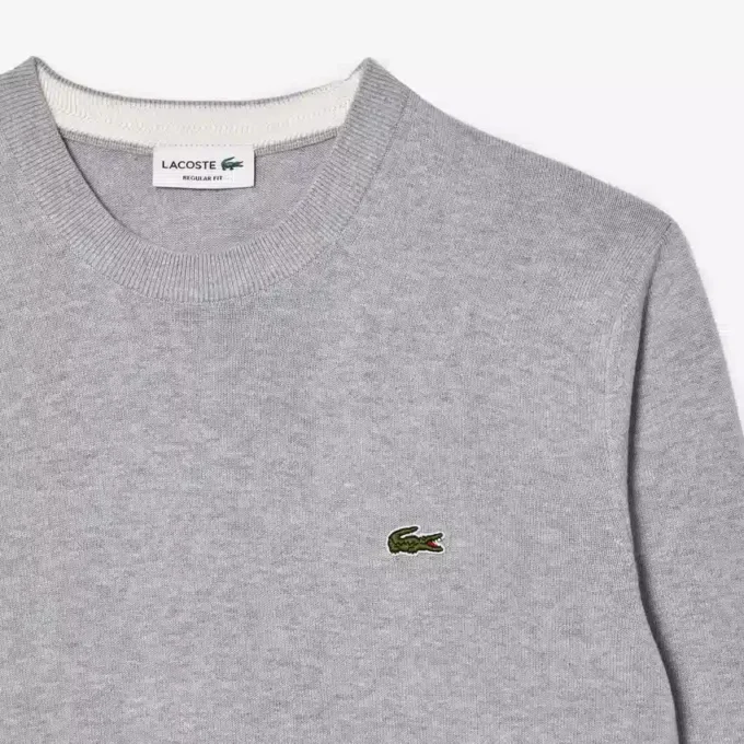 Erkek Crew Neck Pamuklu Kazak