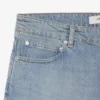 Erkek Düz Kesim Denim Şort Erkek Düz Kesim Denim Şort
