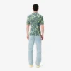 Erkek Düz Kesim Desenli Denim Kot Pantolon