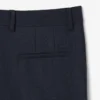 Erkek Düz Kesim Keçeli Yün Pantolon