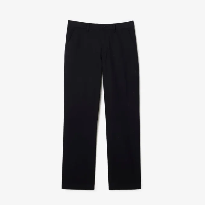 Erkek Düz Kesim Pamuklu Twill Pantolon