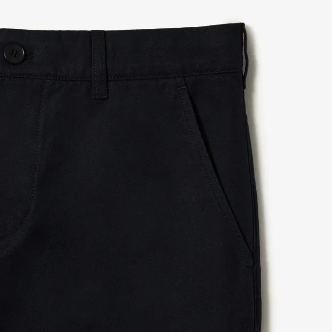 Erkek Düz Kesim Pamuklu Twill Pantolon