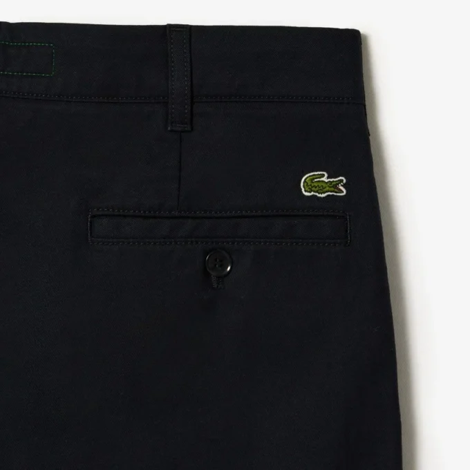 Erkek Düz Kesim Pamuklu Twill Pantolon