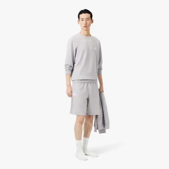 Erkek Düz Kesim Polar Pijama Şortu