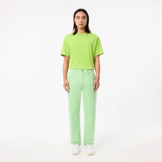 Erkek Düz Paça Pamuklu Denim Kot Pantolon