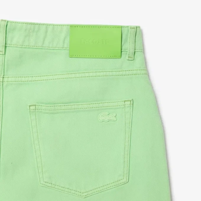 Erkek Düz Paça Pamuklu Denim Kot Pantolon