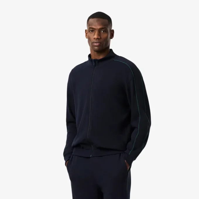 Erkek Fermuarlı Ev Halağı Sweatshirt