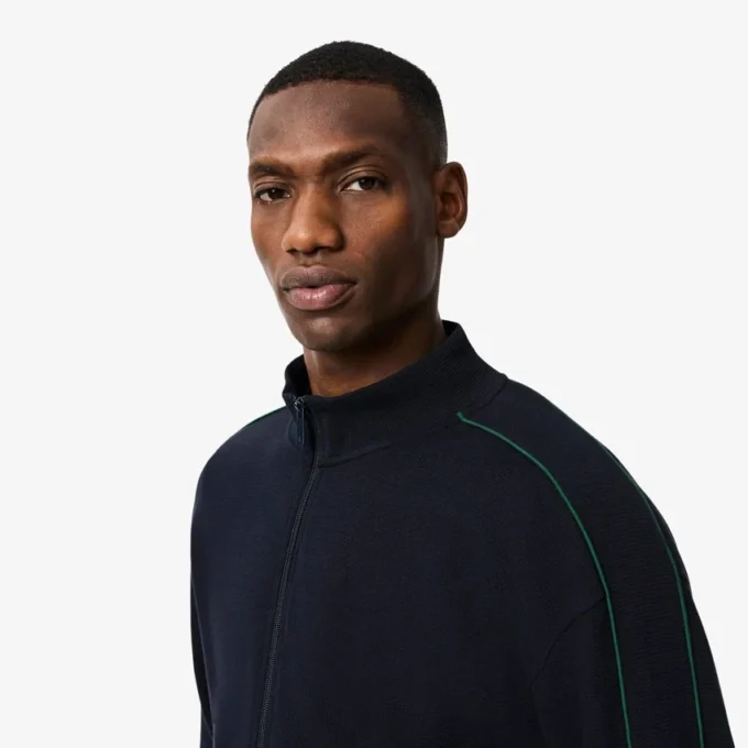 Erkek Fermuarlı Ev Halağı Sweatshirt