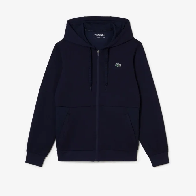 Erkek Fermuarlı Kapüşonlu Sweatshirt