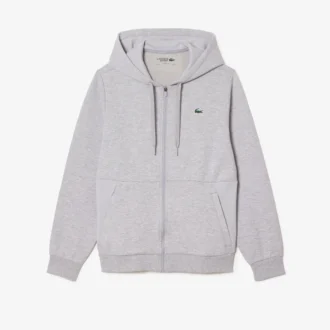 Erkek Fermuarlı Kapüşonlu Sweatshirt