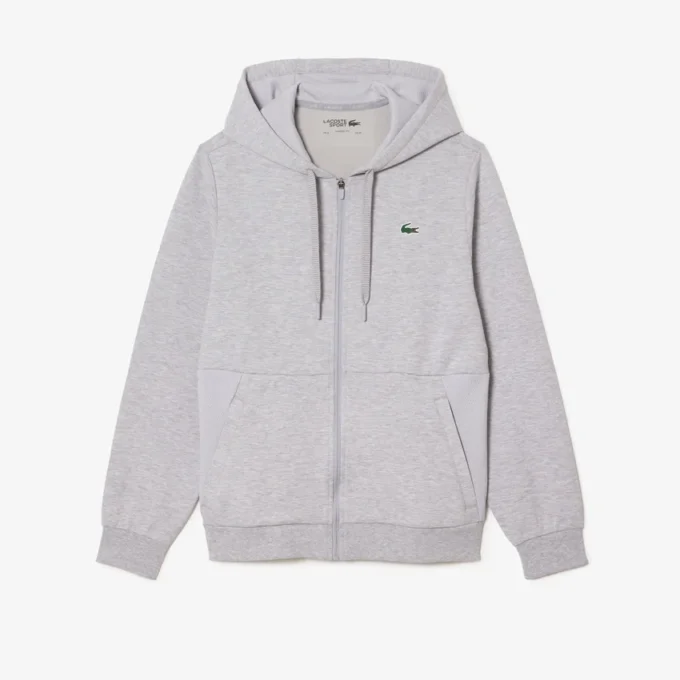 Erkek Fermuarlı Kapüşonlu Sweatshirt