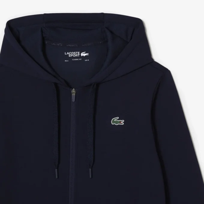 Erkek Fermuarlı Kapüşonlu Sweatshirt