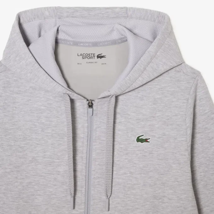 Erkek Fermuarlı Kapüşonlu Sweatshirt