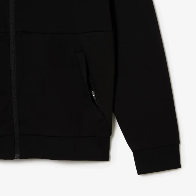Erkek Fermuarlı Kapüşonlu Sweatshirt