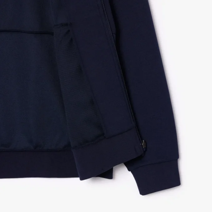 Erkek Fermuarlı Kapüşonlu Sweatshirt