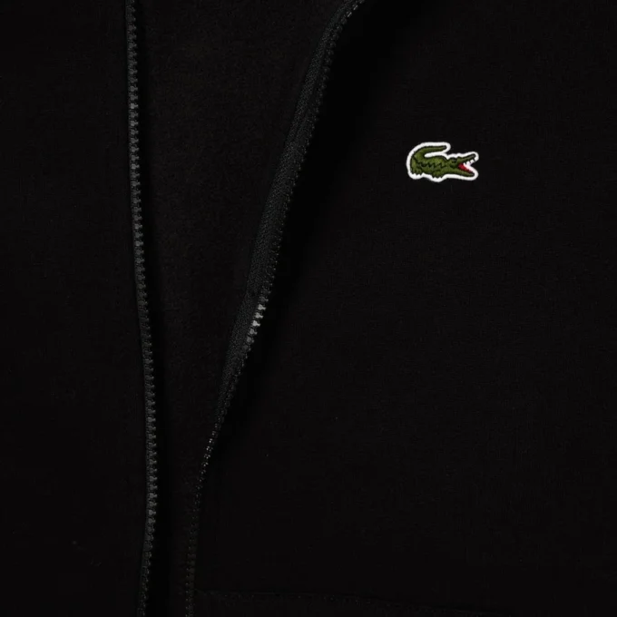 Erkek Fermuarlı Polar Kapüşonlu Sweatshirt